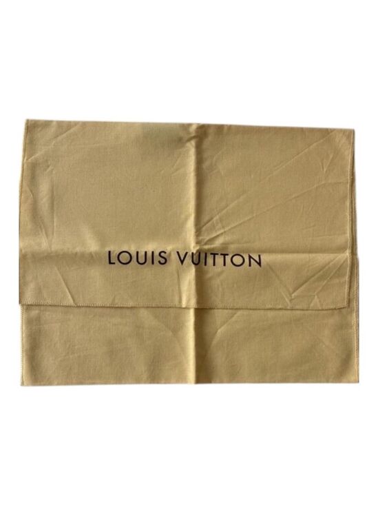 Louis Vuitton Other - Louis Vuitton Envelope Dust Bag 13.5 X 17.5 inches Tan/Blk